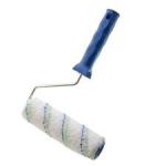 Валик 180 мм, ворс 12 мм, D - 36 мм, D ручки - 6 мм, полиэстер,"Водные краски", Сибртех 80192